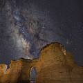 Milky Way Over Monument Rocks