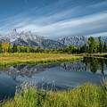 Schwabacher Landing with Star Trails